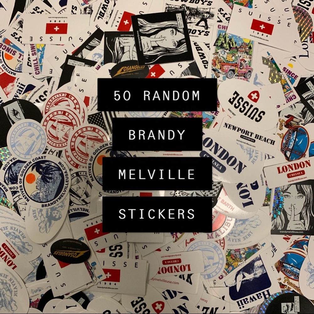 Brandy Melville stickers